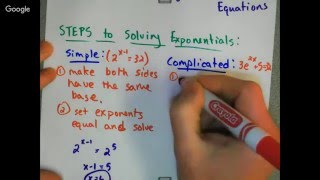 CA Ch 5.4: Exponential and Logarithmic Equations