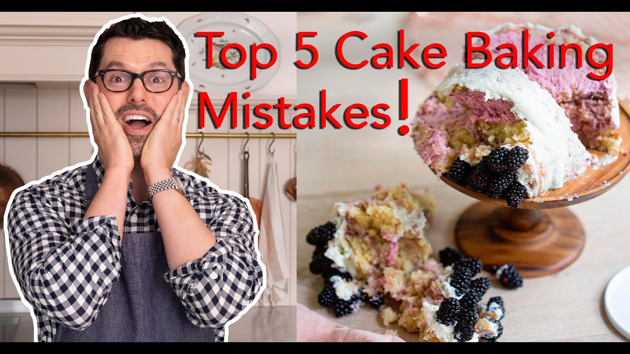 Top 5 Cake Baking Mistakes!  | Preppy Kitchen