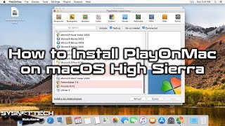 How To Install Playonmac 4 3 4 On Macos High Sierra Sysnettech Solutions Youtube