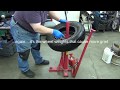 How to use a manual tire changer - Harbor Freight