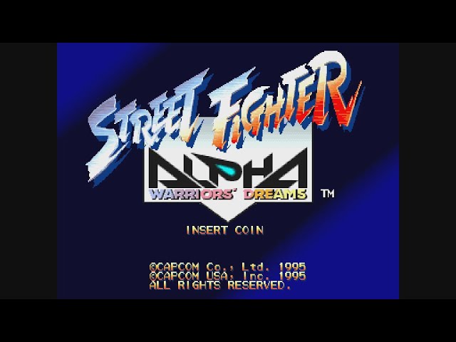 ストリーファイターALPHA Street Fighter Zero (video game, PS1, 1996) reviews