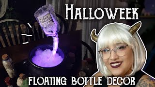 ･ﾟ✧ Halloweek 2021 - Floating Magical Ingredient Bottle Decor by chezlin 1,268 views 2 years ago 8 minutes, 17 seconds