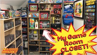 How to make a Game Room in a Closet/Small Space ( Part 1) | NES ADDICT screenshot 1
