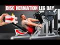 Best Leg Workout for Sciatica & Disc Herniation (Back Friendly!)
