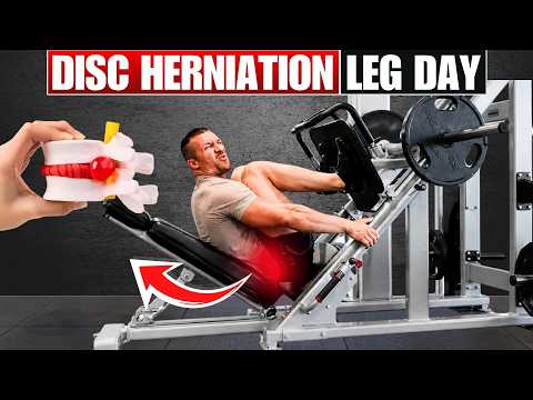 Best Leg Workout for Sciatica & Disc Herniation (Back Friendly!)