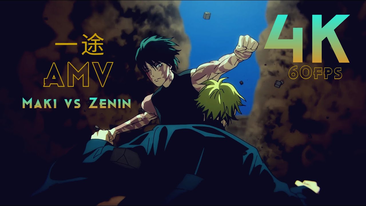 King Gnu 一途 Ichizu | Maki vs Zenin Clan | 4K 60fps