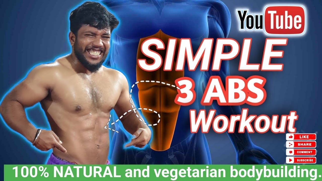 Simple 3 ABS workout | ranga fitness |