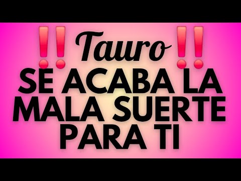 ♉️🐂TAURO🐂♉️🌈💫 EL DESTINO CAMBIA A TU FAVOR DESDE HOY 💫🌈 - YouTube