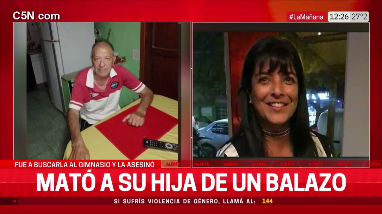 MATÓ a su HIJA de un BALAZO: LA FUE a BUSCAR al GIMNASIO y la ASESINÓ