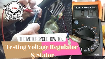 Battery Voltage / Regulator/Rectifier & Stator Test