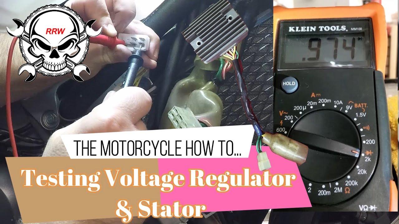 Battery Voltage / Regulator/Rectifier & Stator Test YouTube