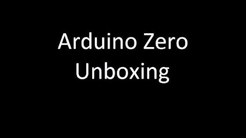 Professional Arduino Zero Unboxing: Possible Future Projects!