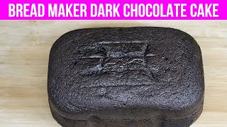 Bread Maker Dark Chocolate Cake ( Perysmith Bread Maker / West Bend Bread Maker )