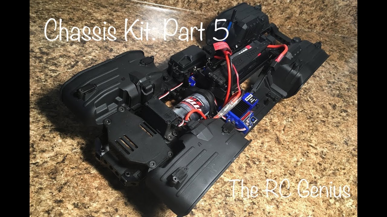 TRX4 Chassis Kit Build PT 5 Electronics Installation The RC Genius