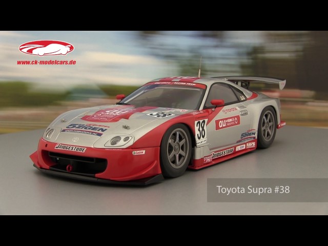 ミニカー AUTOart 2003 JGTC CERUMO SUPRA #38 1/18 ck-modelcars-video: Toyota Supra #38 JGTC 2003 Takeuchi, Tachikawa