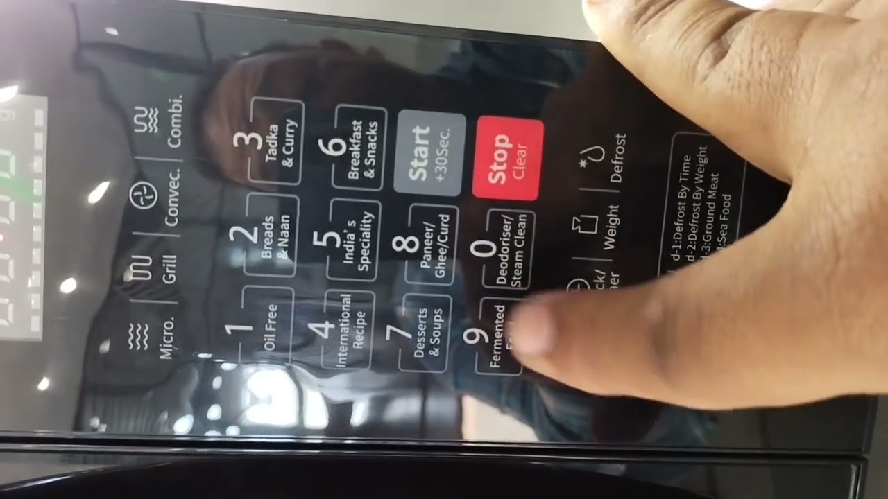 Haier Hil2302crsh Microwave Opraitng Demo