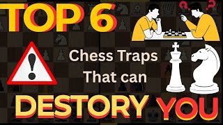 ♟️ 6 Chess Traps That You’re Likely to Fall For – But I’ll Show You How to Refute Them!