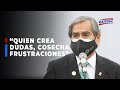 🔴🔵Ministro Ugarte a voceros de Perú Libre: “Quien crea dudas, cosecha frustraciones”