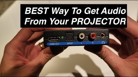 eSynic HDMI Audio Extractor (Get Audio From Your Projector!) UNBOXING