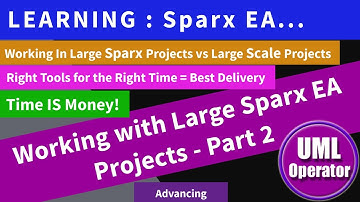 Werken met grote Sparx EA-projecten - Deel 2