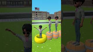 Jumping On The Magic Tire  3danimation kpopdemonhunters shorts