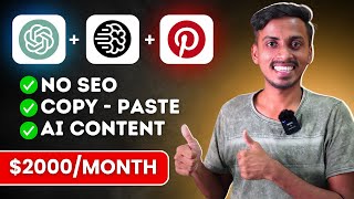 $2000/Month with AI Content | No SEO | Copy - Paste Blogging in 2026