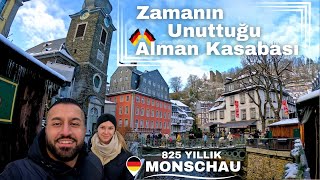 Bazı Yerler Vardır Zamana Meydan Okuyan.İşte Tam Ordayız.Almanya Monschau