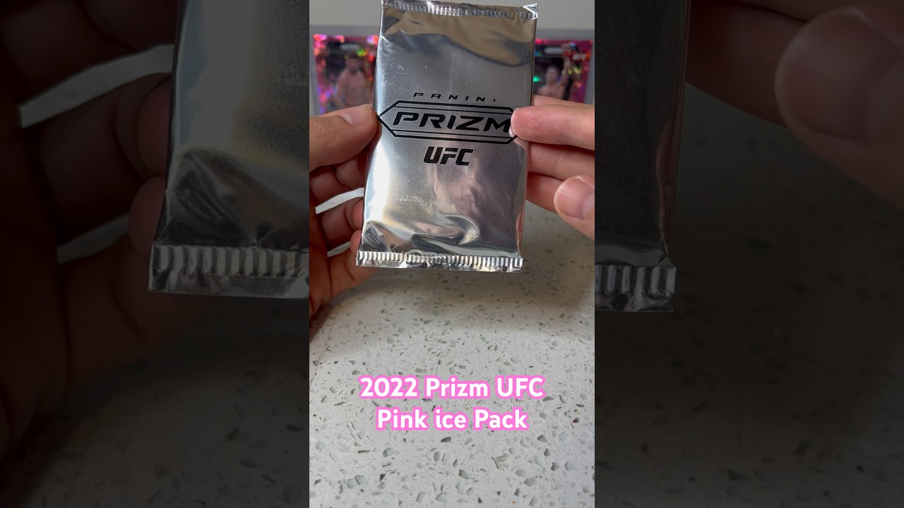 2022 Panini Prizm UFC Pink Ice Pack! Short print! 