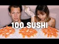 🍣 100 SUSHI CHALLENGE · YB vs. Food