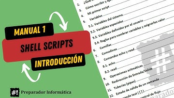 Manual 1 Shell scripts - Introducción
