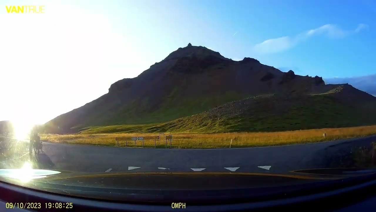 OldGuyDIY 2023 Dash Cam Video One Week Driving Around Iceland September 2023 Time Lapse