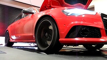 Audi RS6 C7 with Milltek Catback For MRC Remap