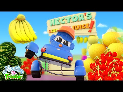Hector the Tractor Früchtelied Lustiges Lernvideo + Mehr Reime für Kleinkinder