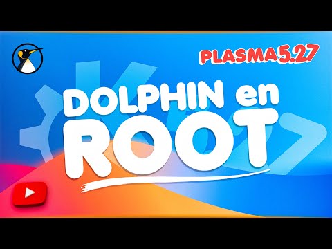KDE Plasma : ouvrir Dolphin en root et création du service menu !