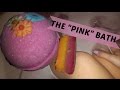 LUSH &quot;PINK&quot; BATH BOMB DEMO + ANNOUNCING GIVEAWAY WINNER  | deadgrl superstar