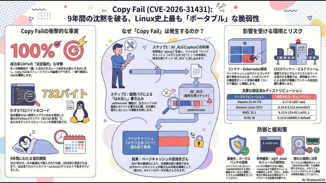 Critical Linux Vulnerability CVE-2026-31431: The 'Copy Fail' Bug Explained