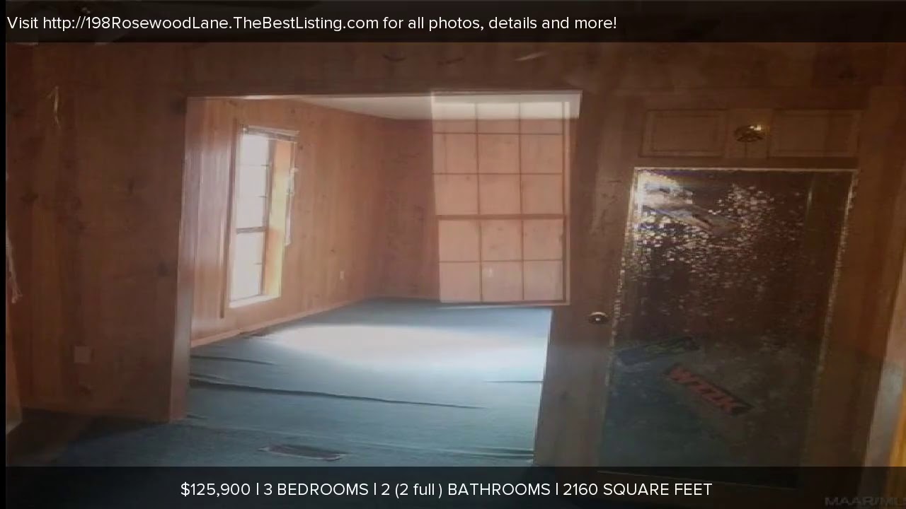 198 Rosewood Lane, Georgiana, AL Presented by Robb & Kelly Colley.