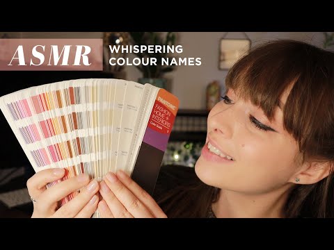 ASMR Whispering Colour
