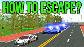 How to Escape from Police - Car Simulator 2 screenshot 1