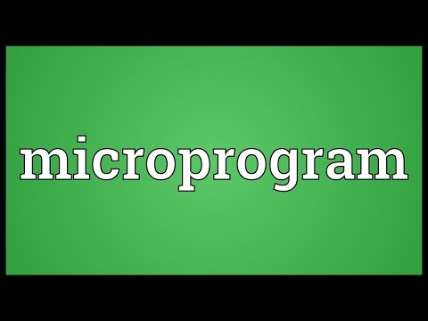 Microprogram Meaning