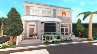 building a pet shop in bloxburg