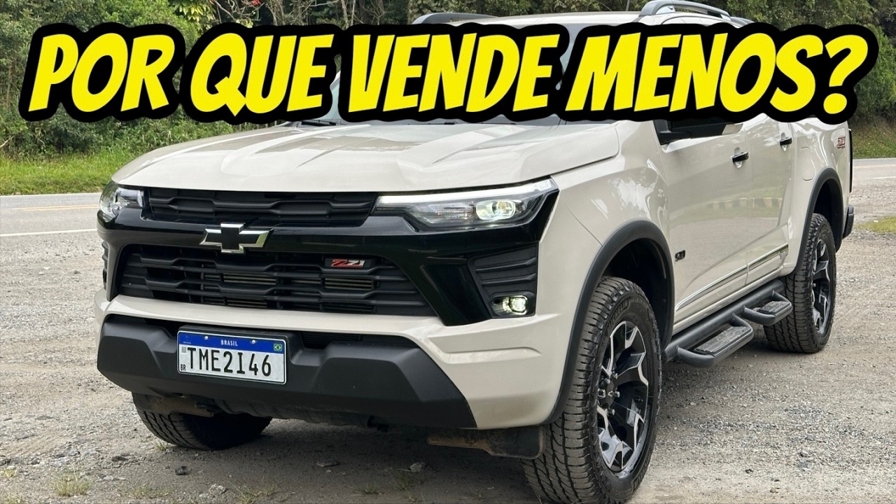 Chevrolet S10 2025 - POR QUE está VENDENDO MENOS se FICOU MELHOR?