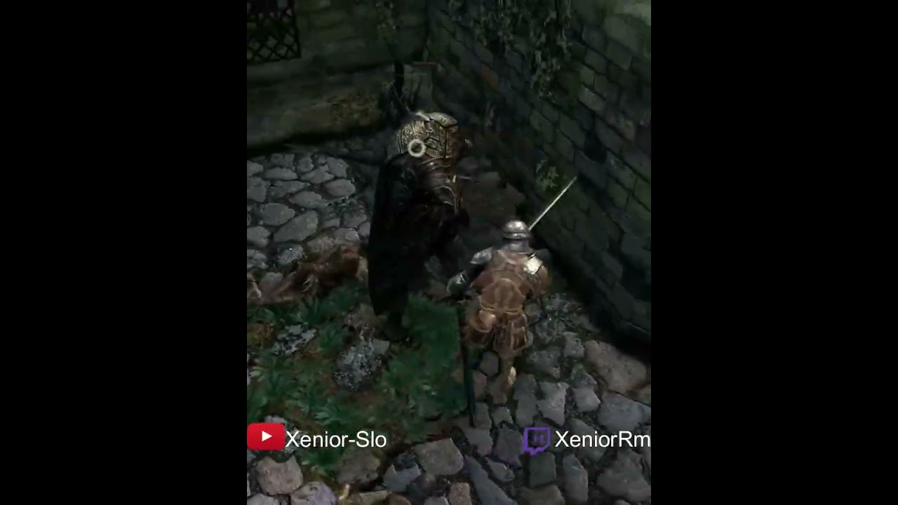 How to Cheese the Black Knight in Undead Burg - Dark Souls Remastered 