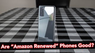 Are Amazon Renewed Electronics Worth It? // Samsung Galaxy S20 Unboxing