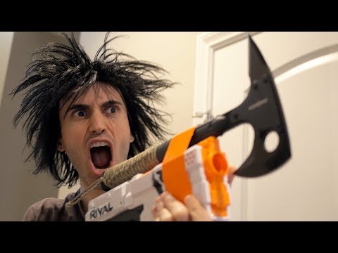 NERF WAR: Nerf Gun Rival 2!