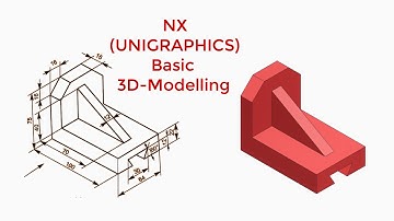 NX Tutorial 1: Basic 3D Modelling for Beginner in NX Unigraphics (With Narration) || C for CAD ||