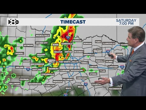 DFW Weather: More rain and storm chances are on the way - YouTube