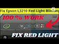 Epson l3210, red light blinking solution! Epson l3210 service required solution #printing 