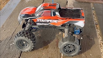 Traxxas Stampede 2wd UPGRADES and SNOW BASH!!