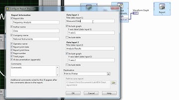 Automatically Generating Reports for Measurement Data